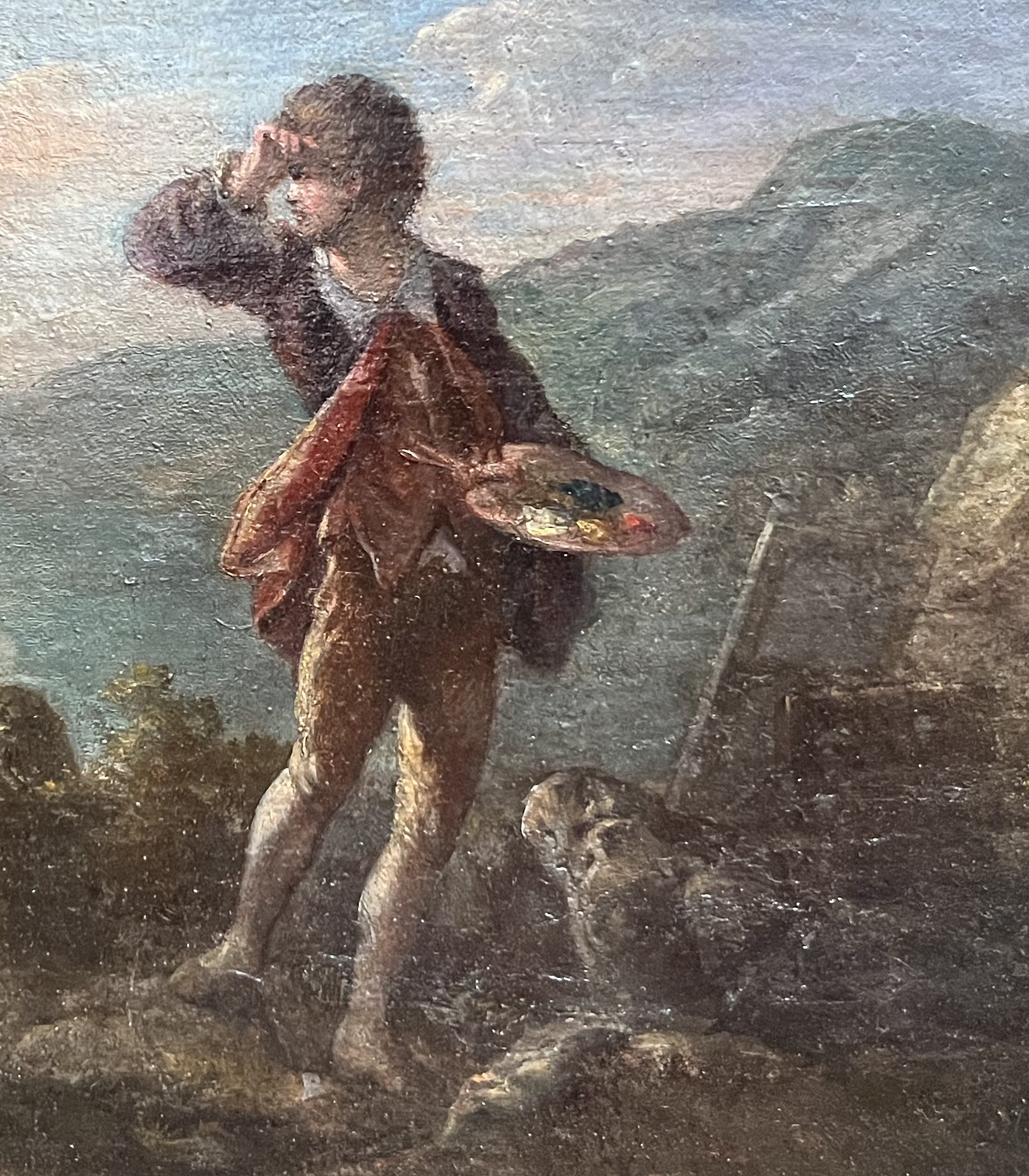 Le peintre dans un paysage 6