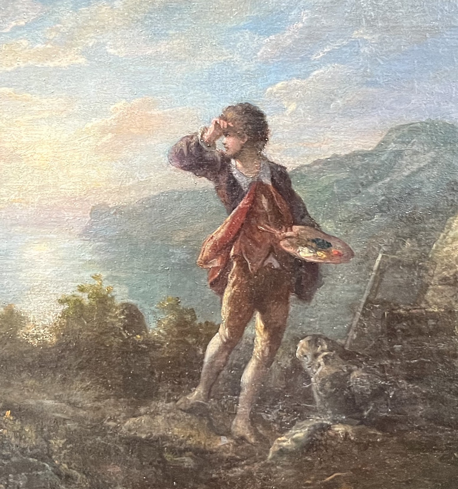 Le peintre dans un paysage 9