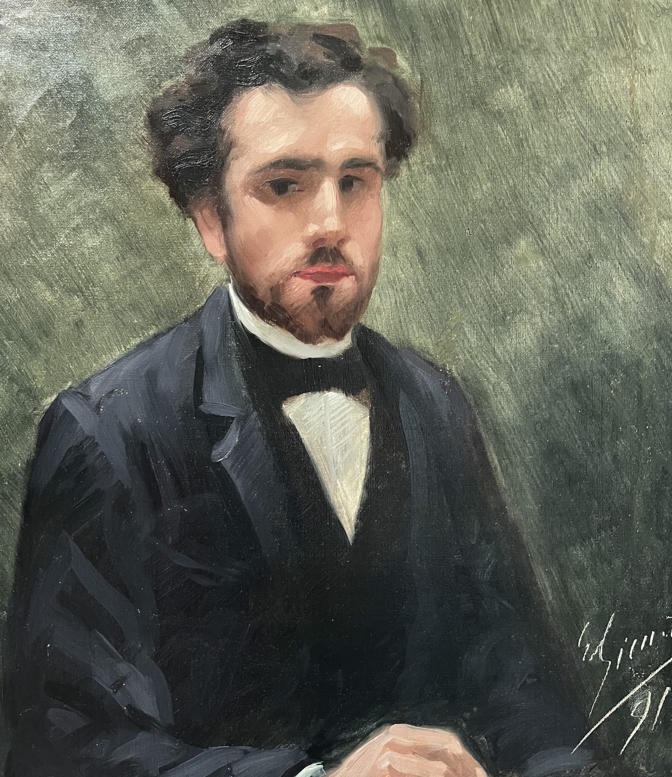 Portrait d'homme 1891 7