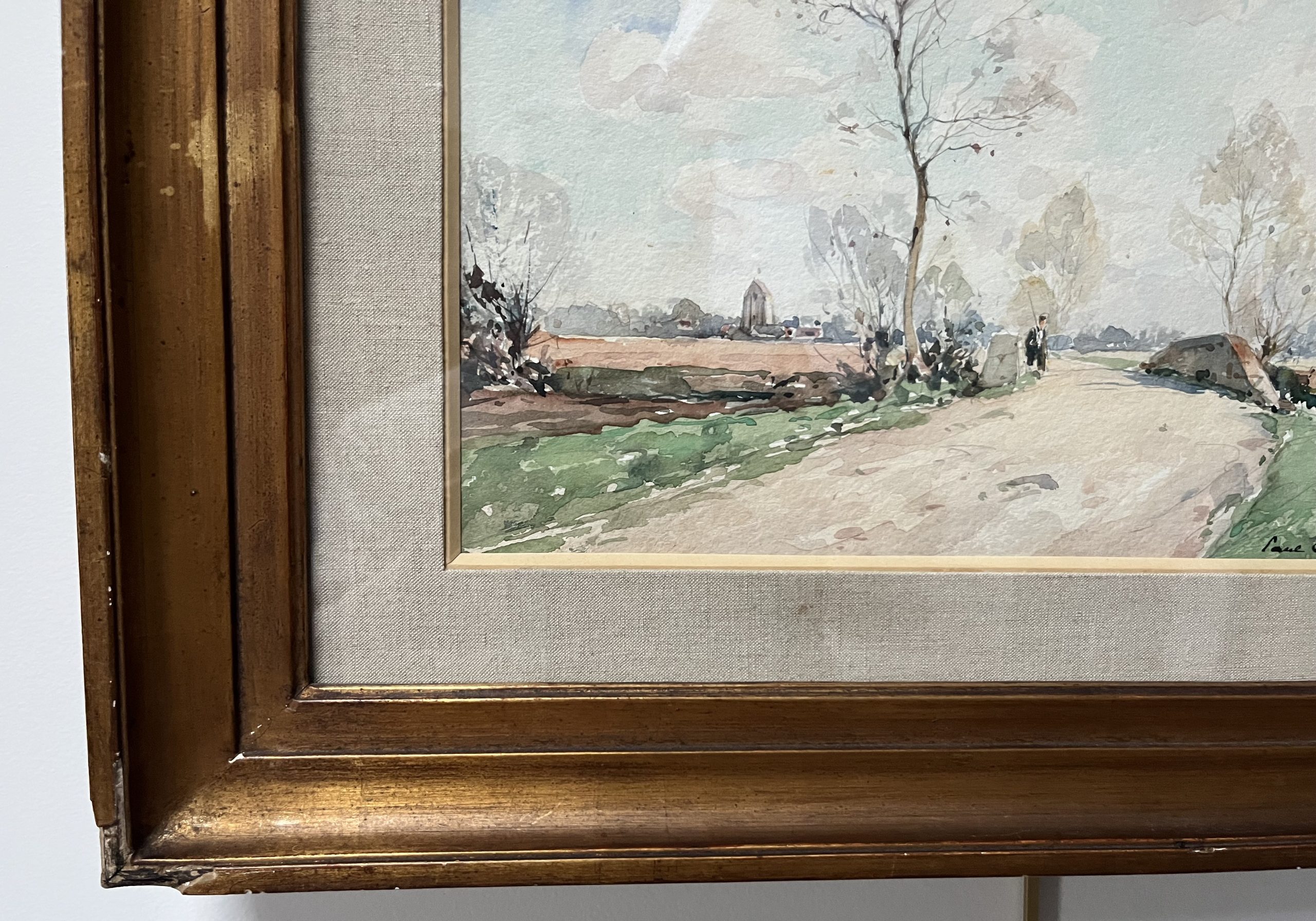 Paul Emile Lecomte Route de campagne 11