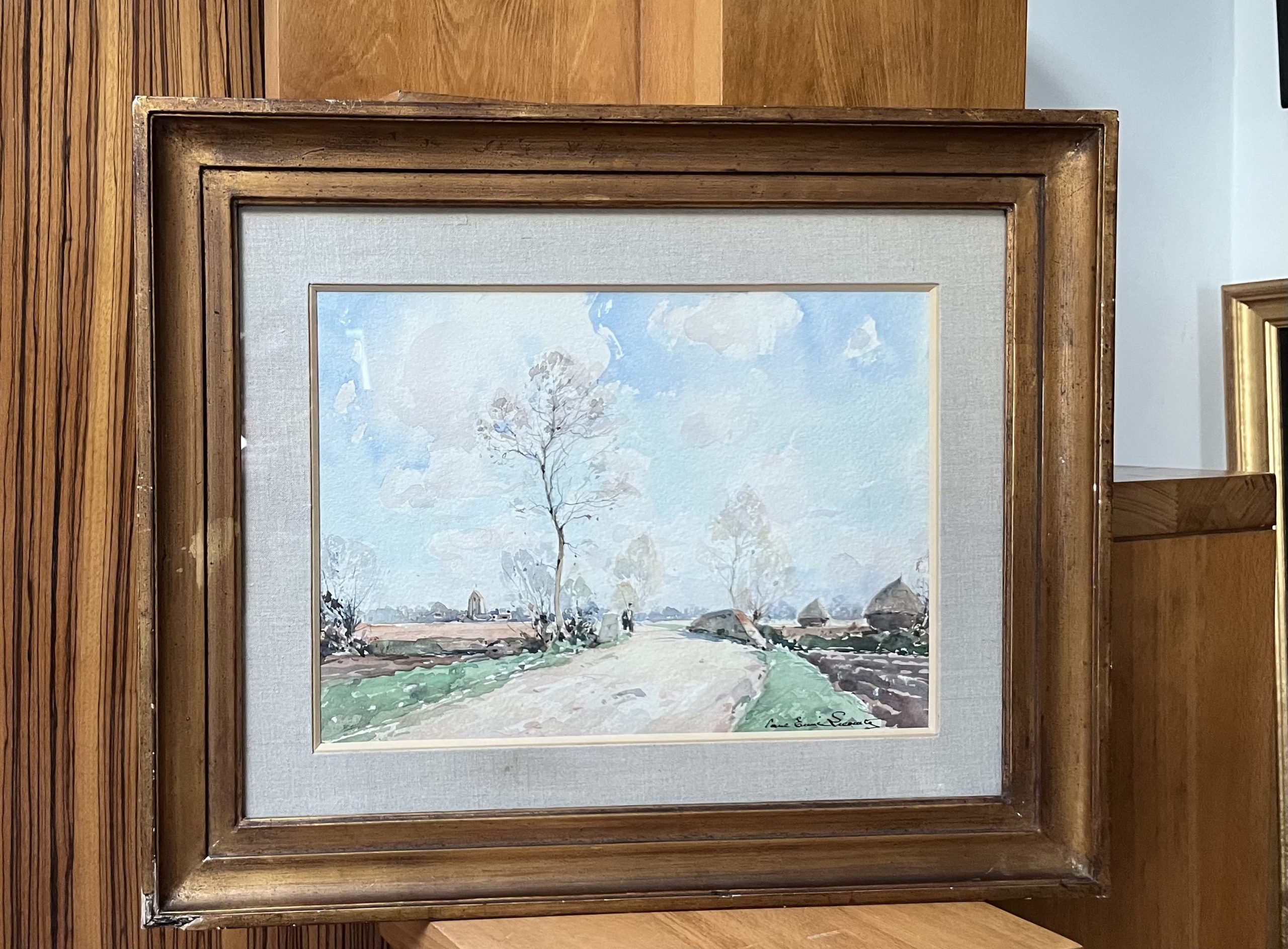 Paul Emile Lecomte Route de campagne 12