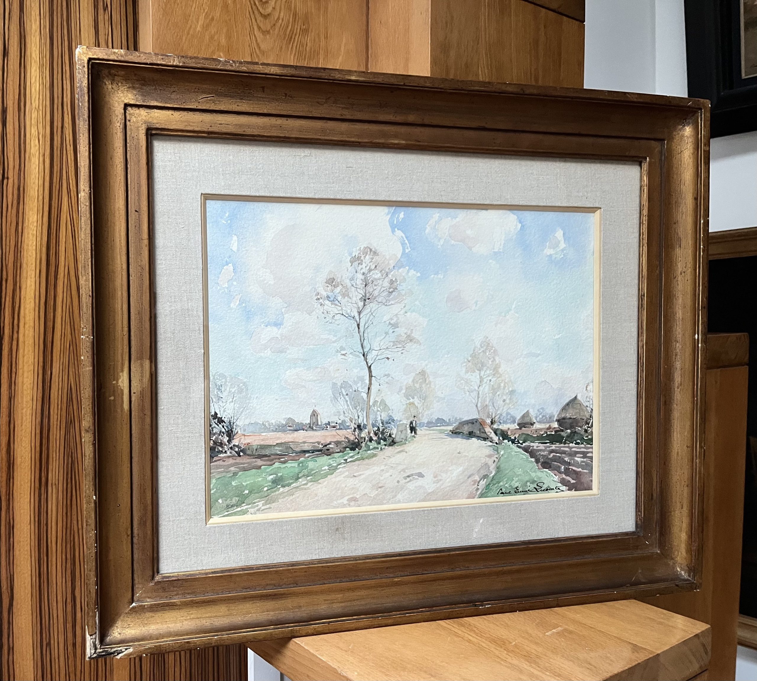Paul Emile Lecomte Route de campagne 13
