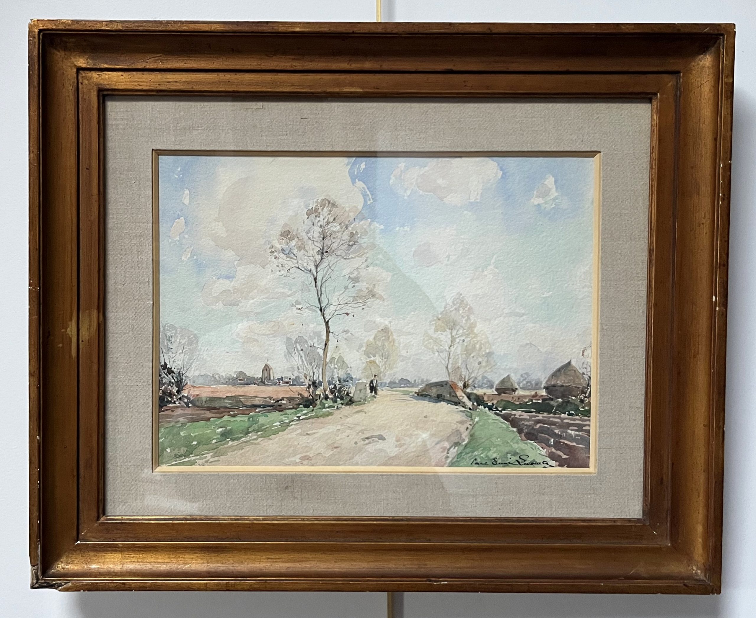 Paul Emile Lecomte Route de campagne 2