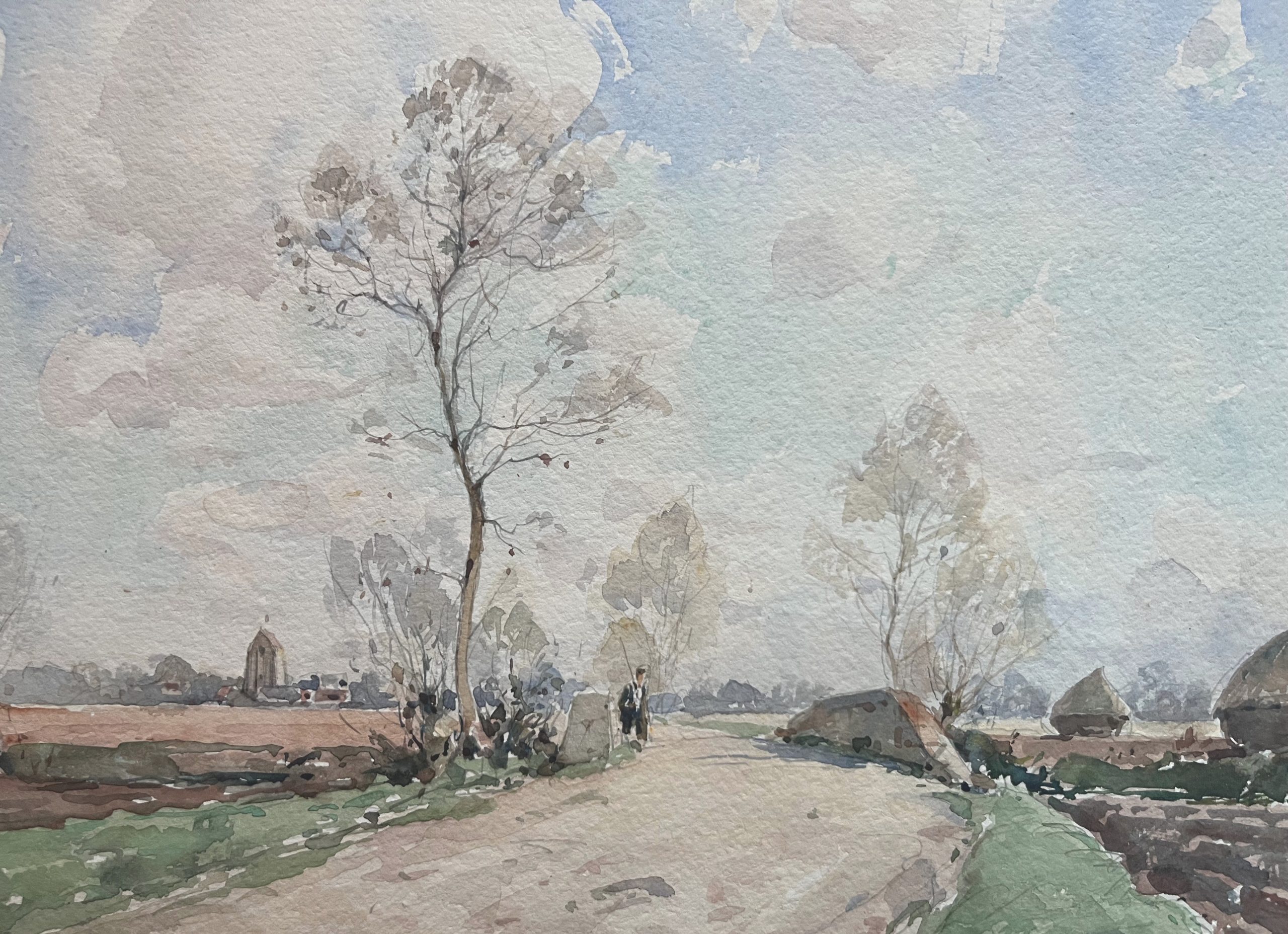 Paul Emile Lecomte Route de campagne 3