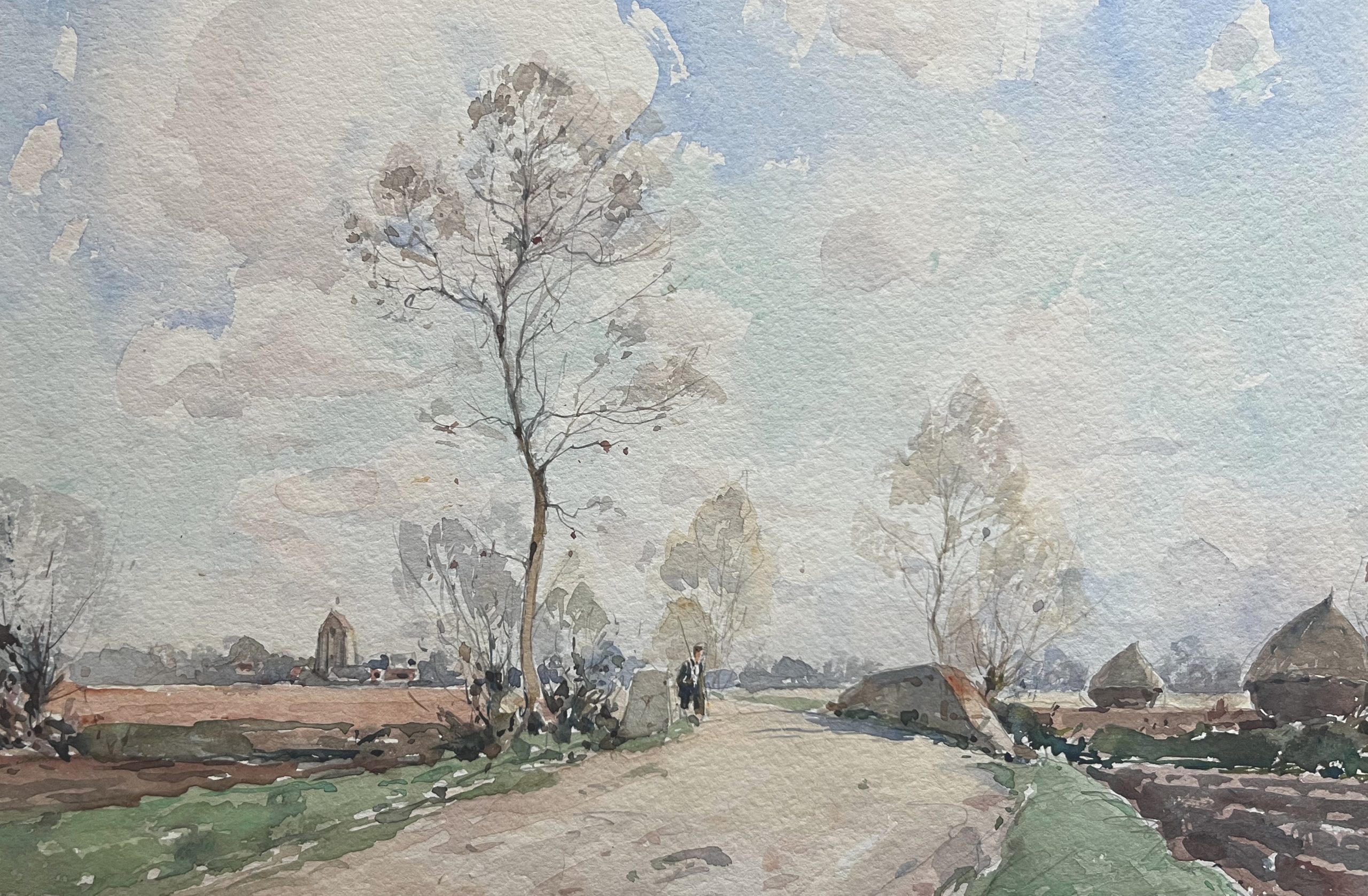 Paul Emile Lecomte Route de campagne 6