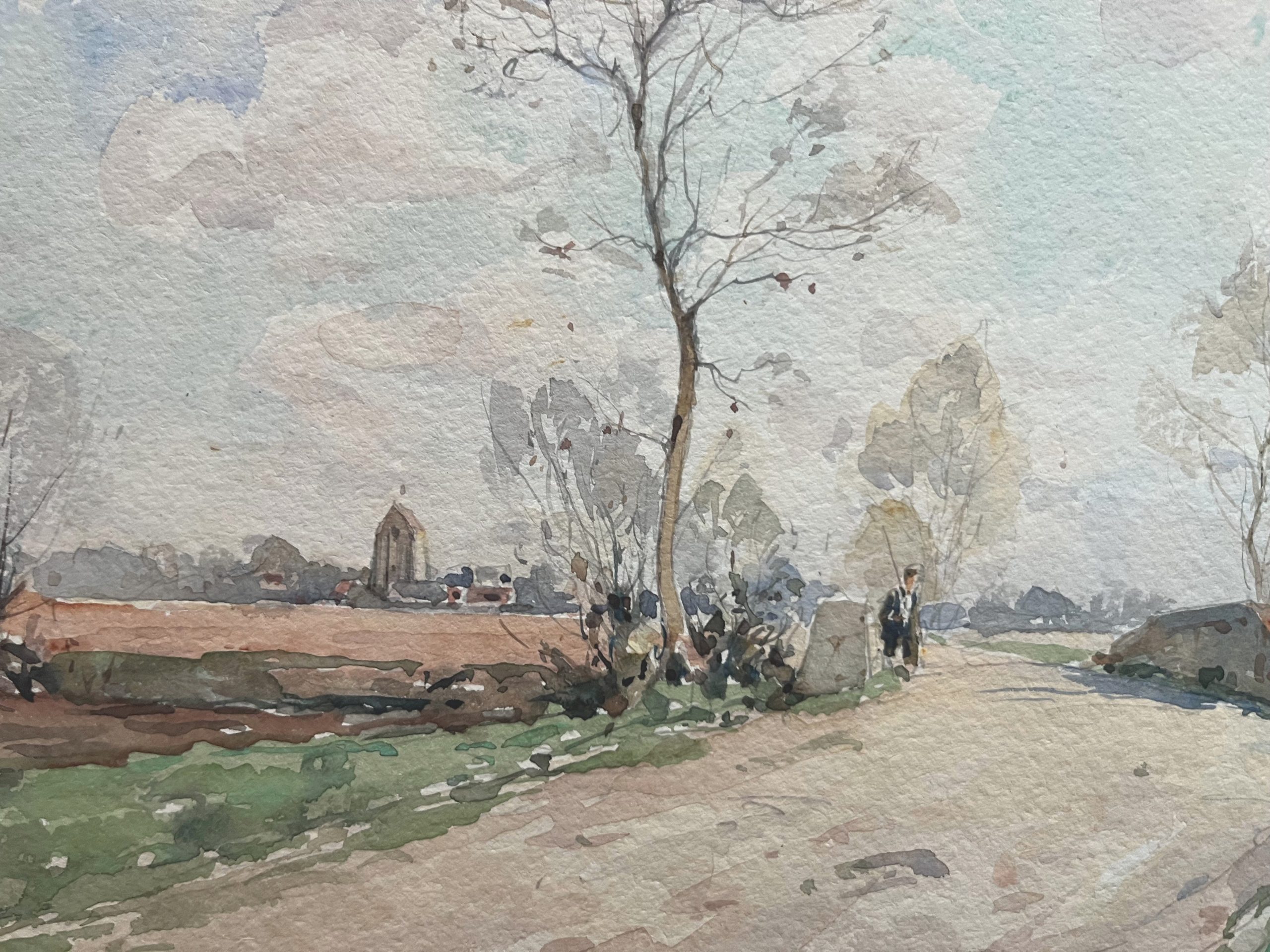 Paul Emile Lecomte Route de campagne 7