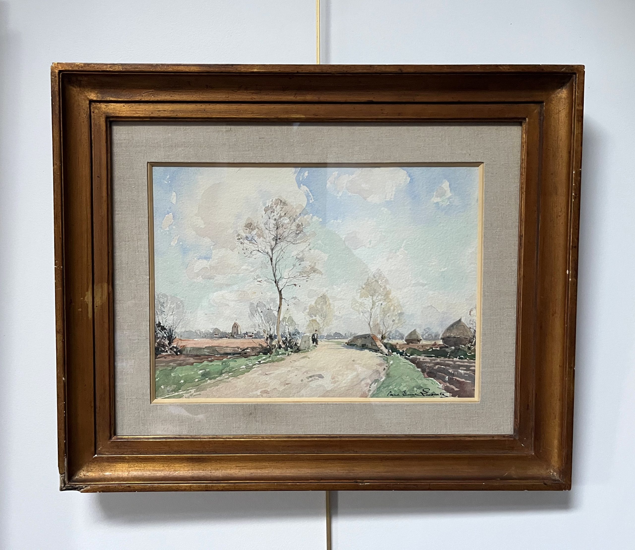 Paul Emile Lecomte Route de campagne 9