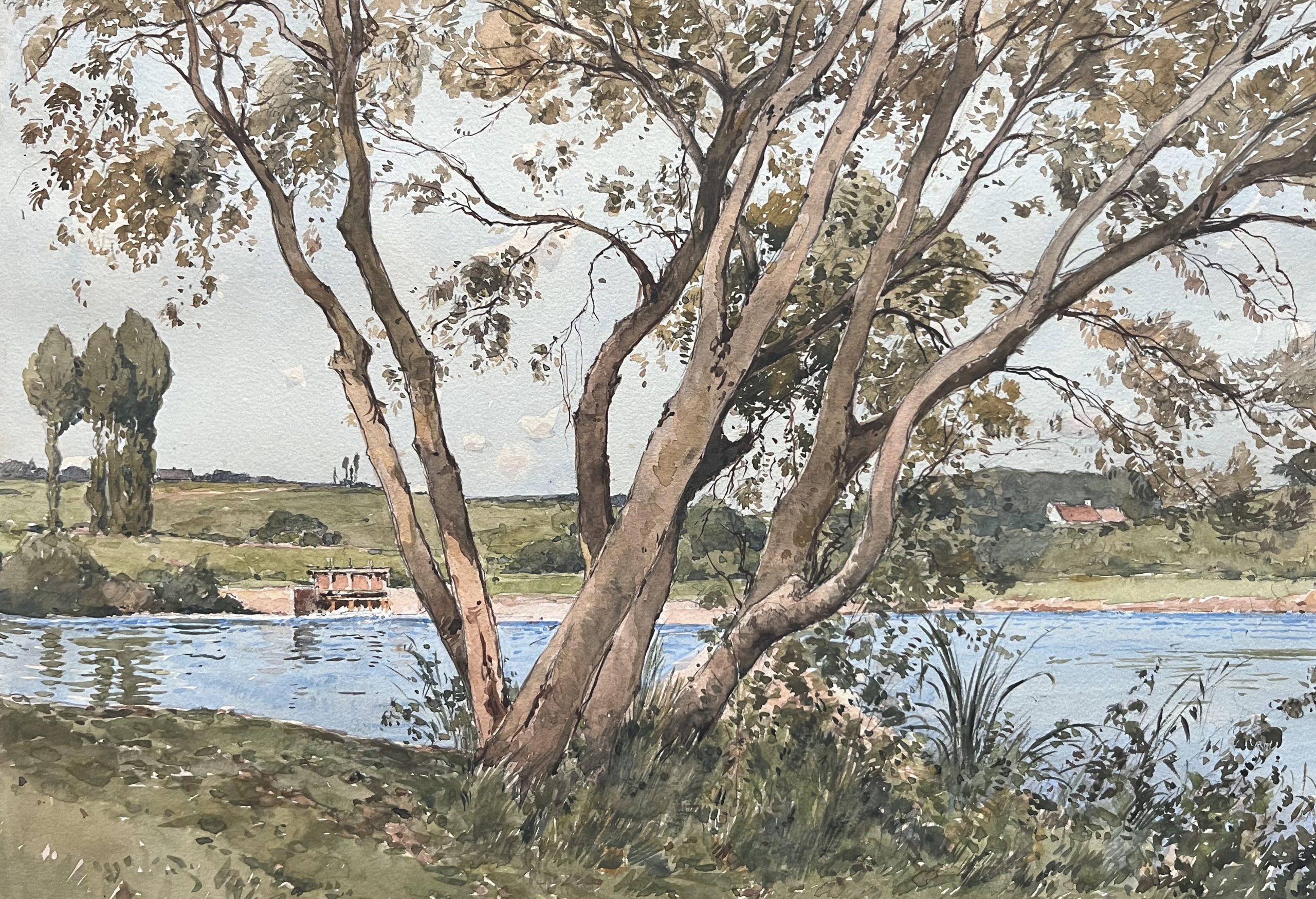 Paul Lecomte Bord de rivière 2