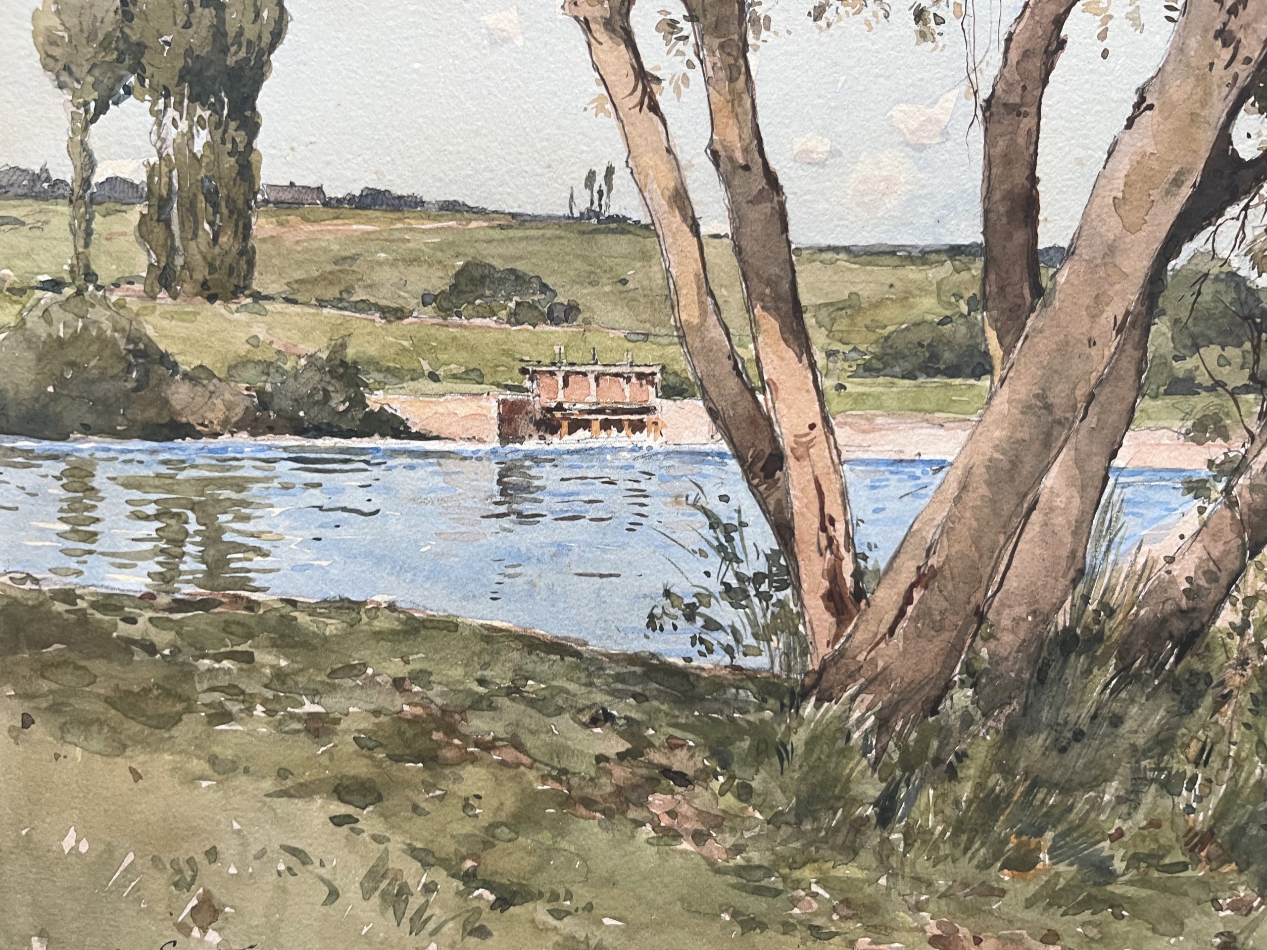 Paul Lecomte Bord de rivière 4
