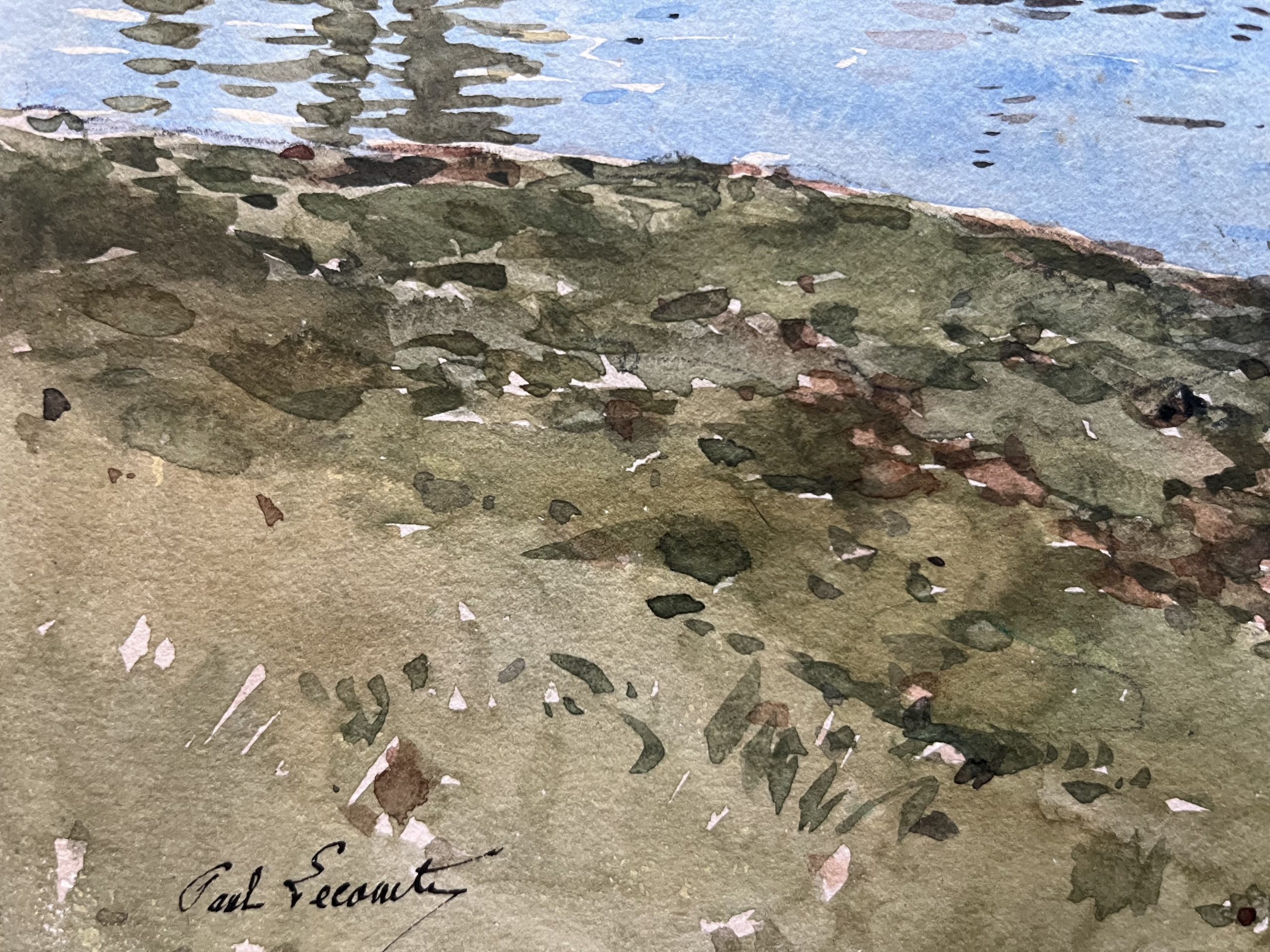 Paul Lecomte Bord de rivière 5