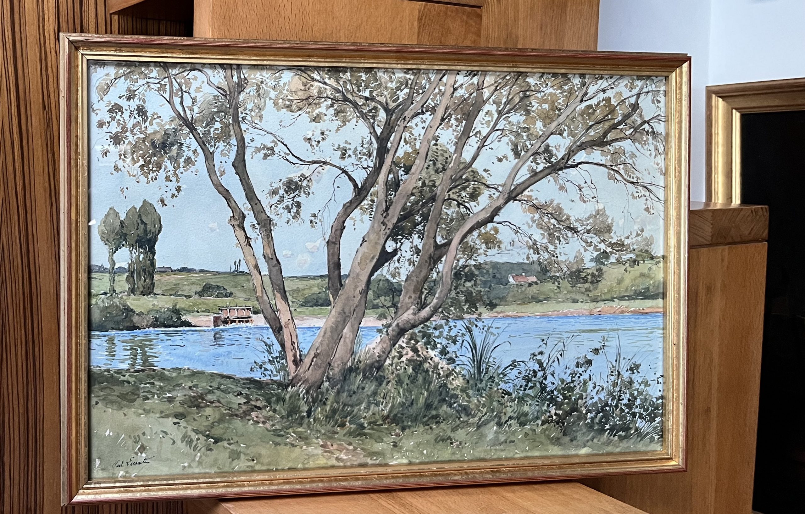 Paul Lecomte Bord de rivière 8