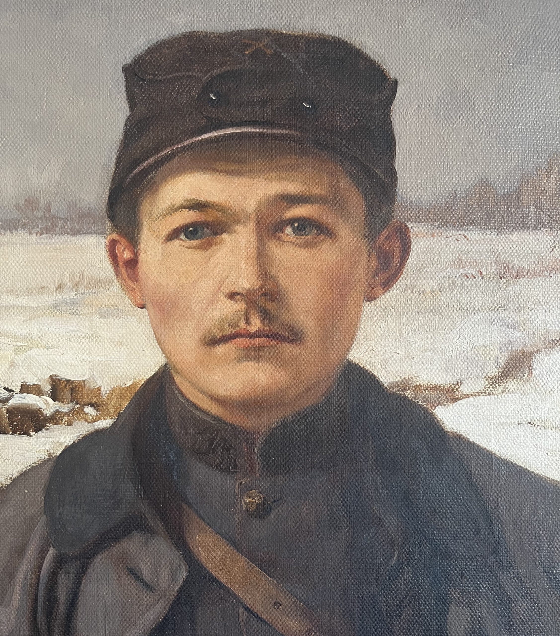Fernand Gaudfroy Soldat en hiver 4