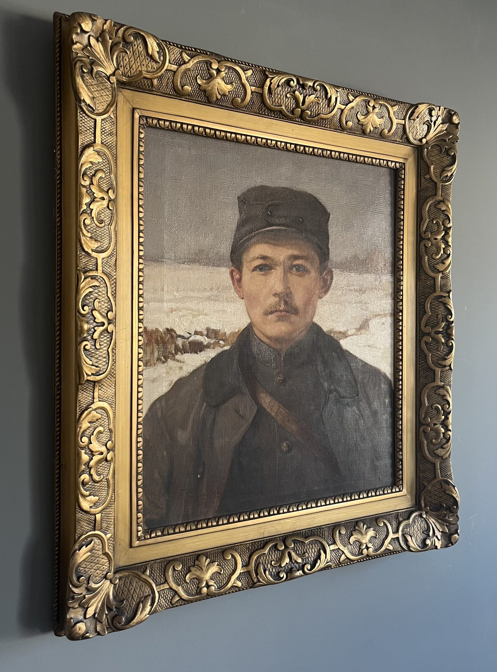 Fernand Gaudfroy Soldat en hiver 7