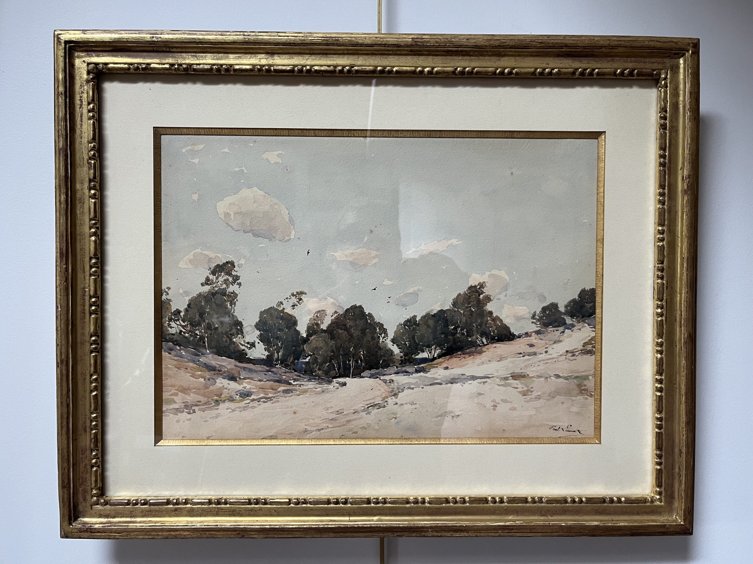 Paul Lecomte les sables à Mortefontaine 2 2