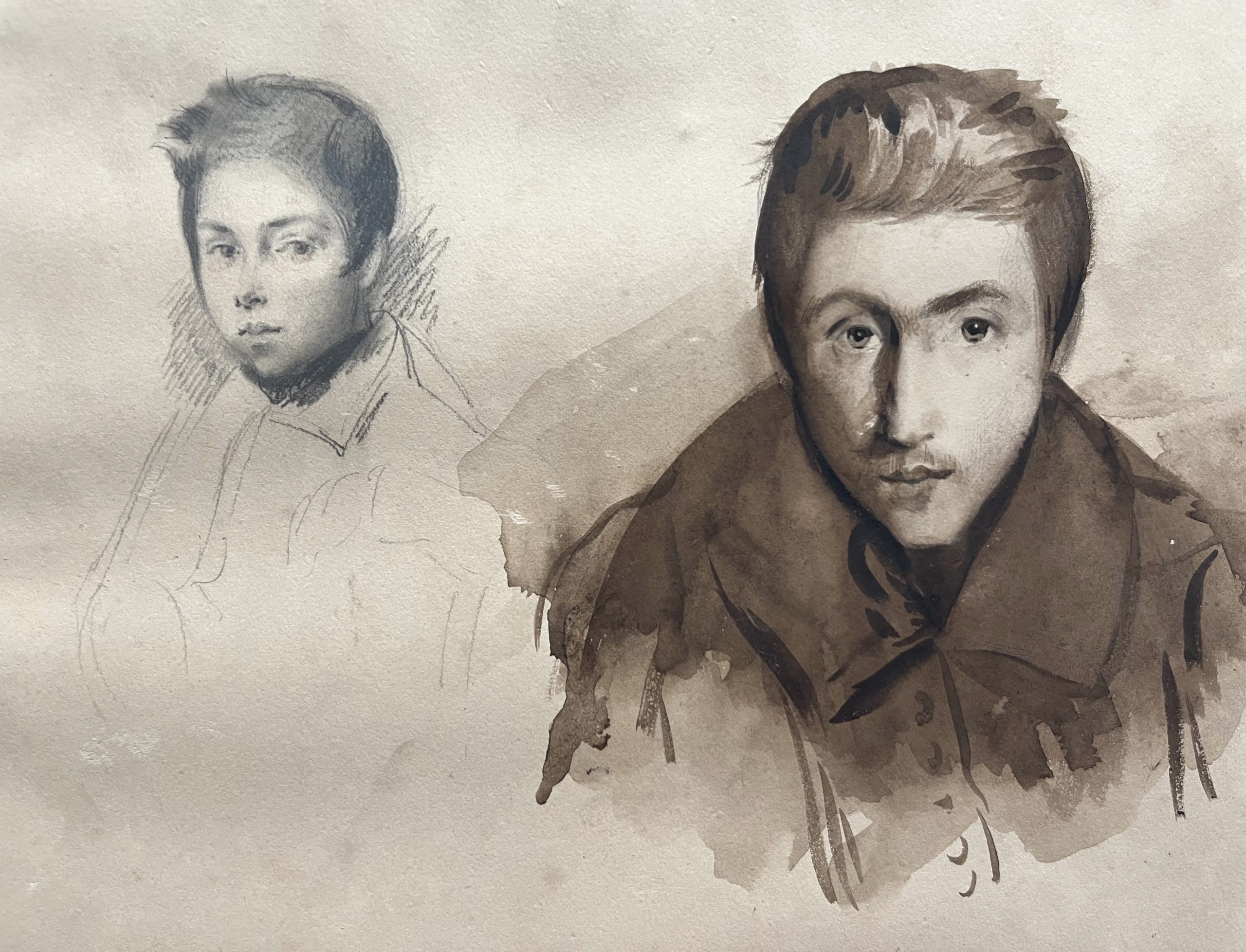 Ecole romantique Portraits d'Hommes 1