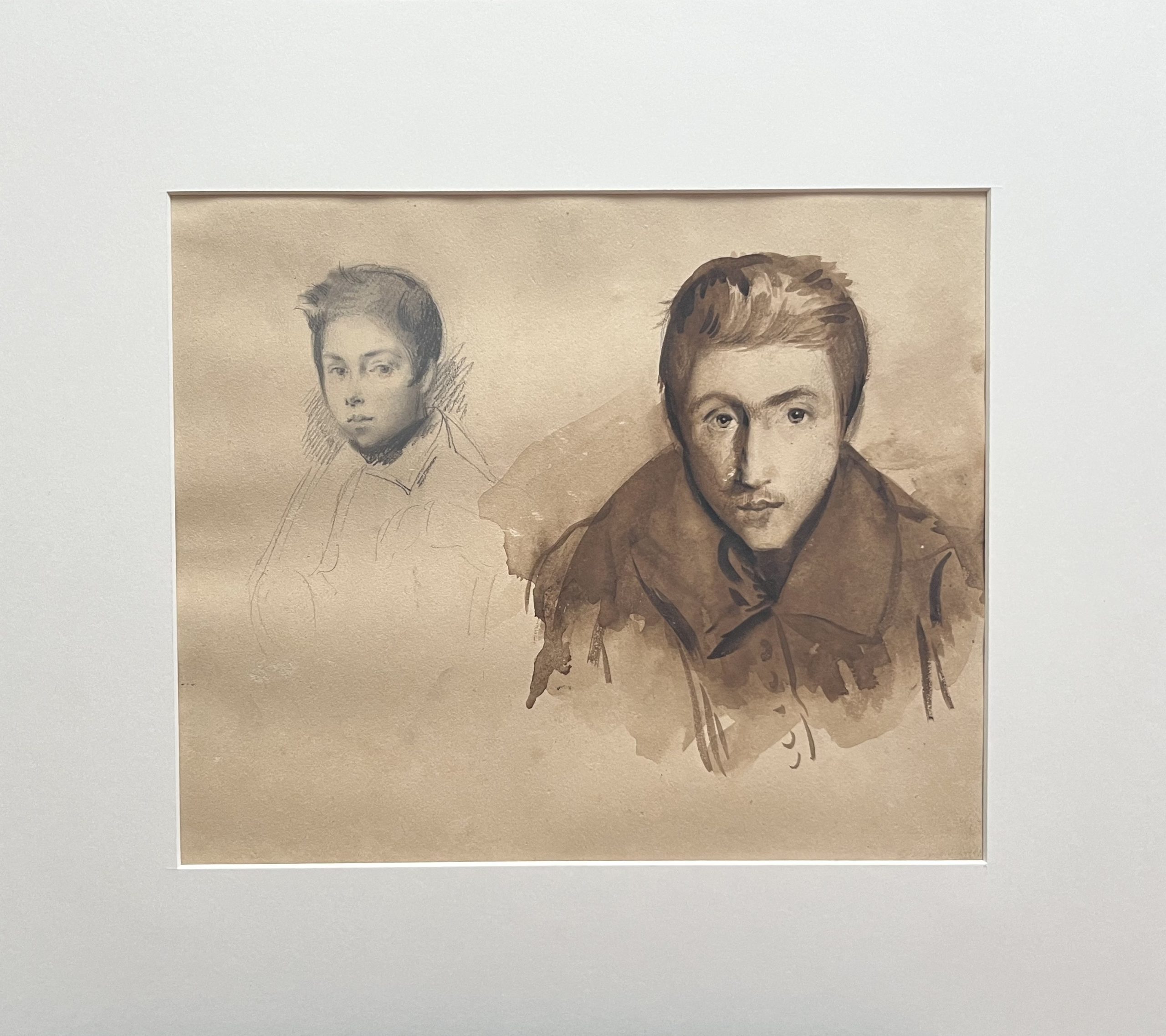Ecole romantique Portraits d'Hommes 2