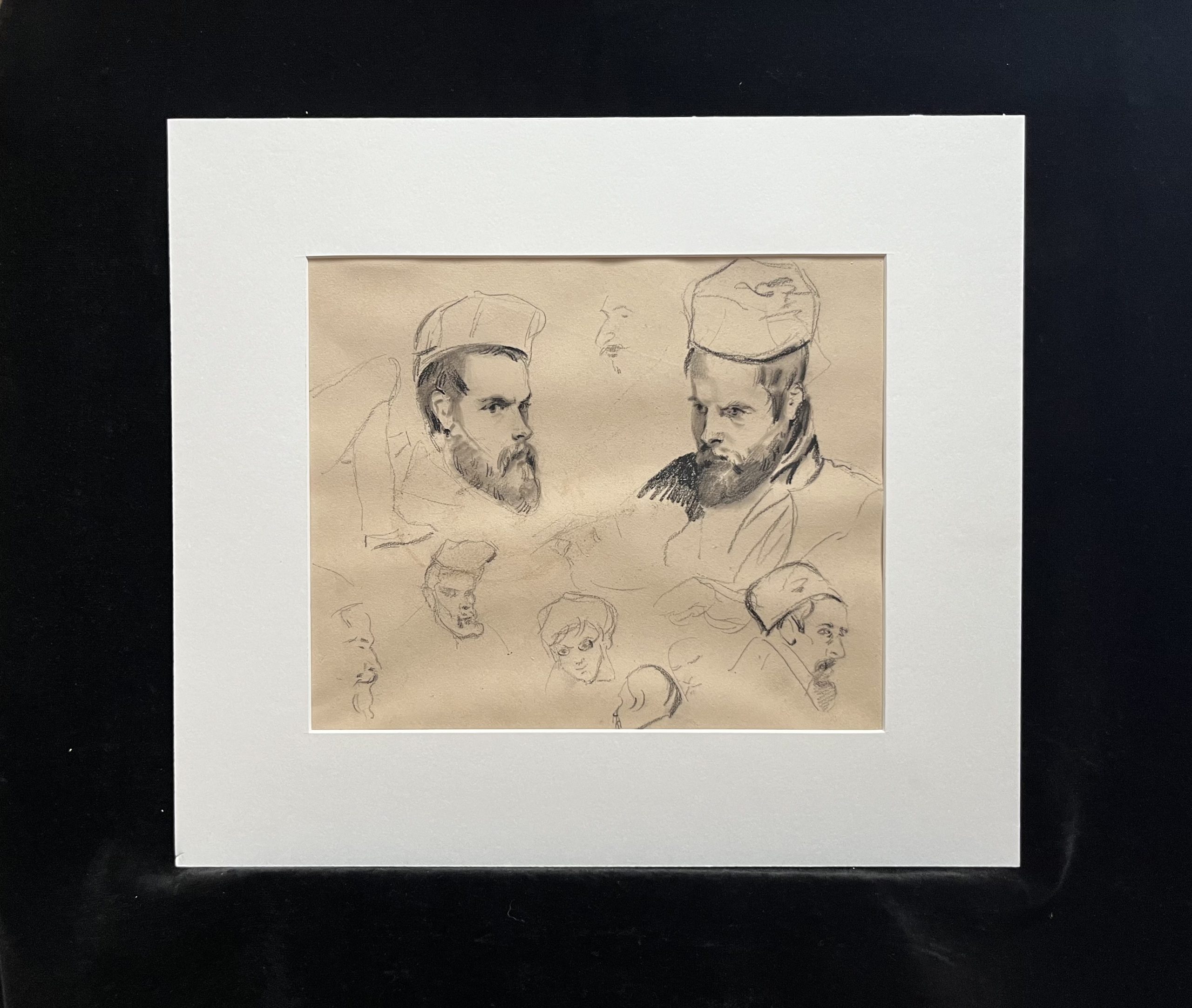 Ecole romantique portrait d'homme 3