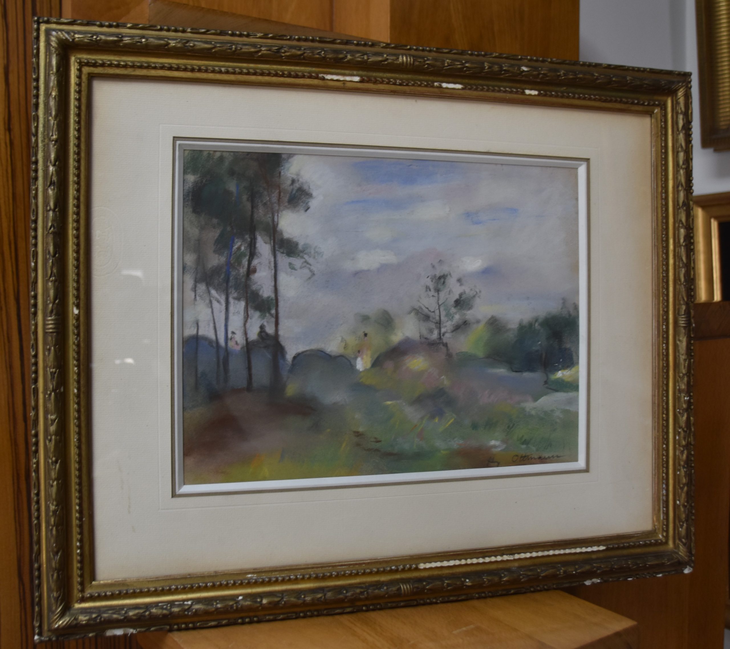 Ottmann Orée du bois dans la brume 10