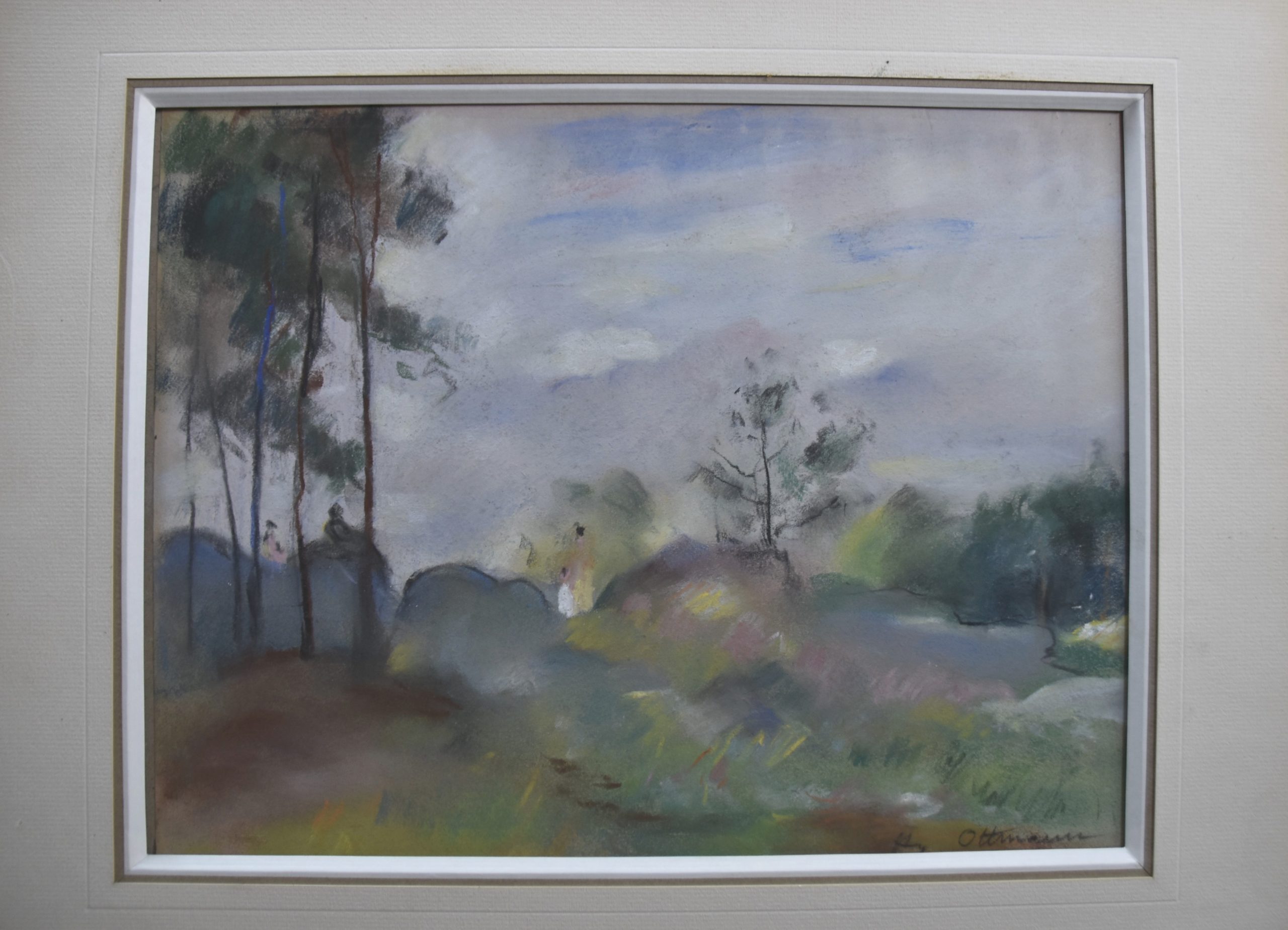 Ottmann Orée du bois dans la brume 4