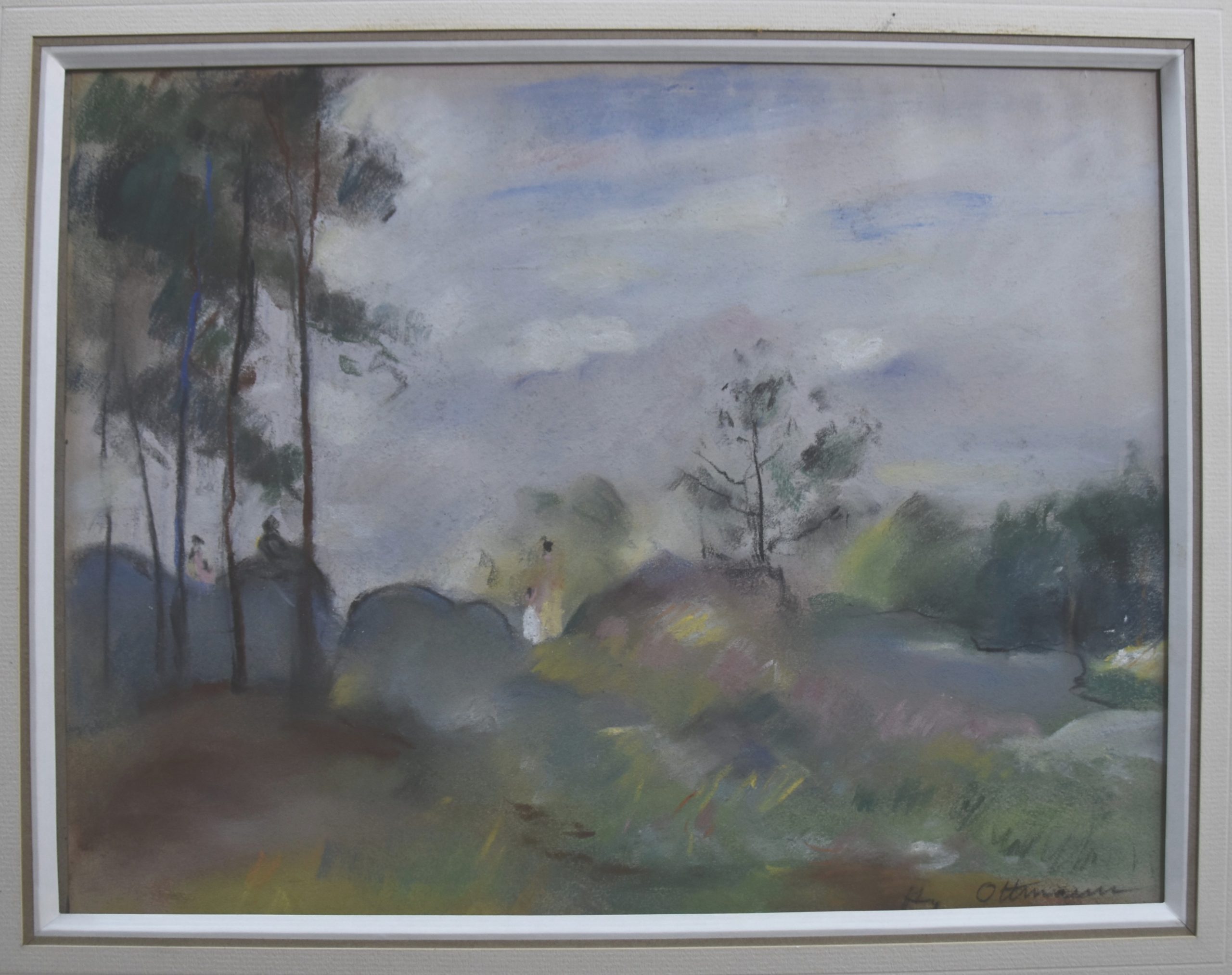 Ottmann Orée du bois dans la brume 7